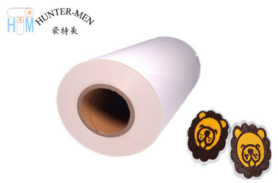 Textile Fabric Transparent PO Hot Melt Adhesive Film Polyolefin Film For Embroidery Patch